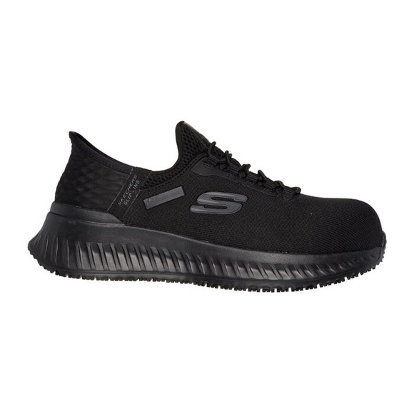 Skechers Damen Sicherheitsschuh Slip Ins, schwarz