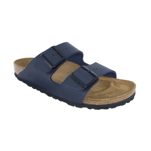 Birkenstock Pantolette Arizona Damen & Herren blau