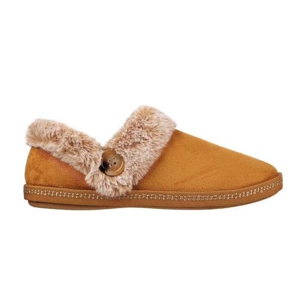 Slippers Damen Cognac 37