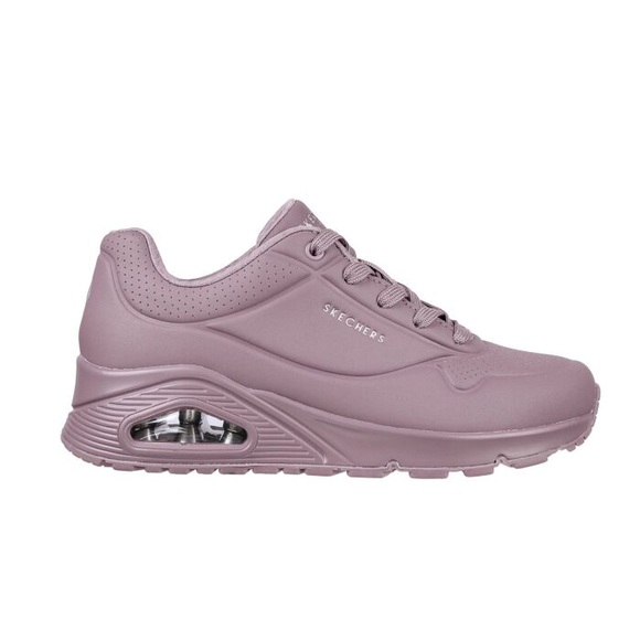 Skechers Wedgesneaker »Uno - Stand on Air«, mit feiner Perforation