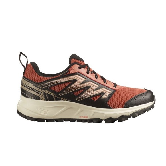 Salomon Wander GoreTex Damen Outdoorschuh Rosa