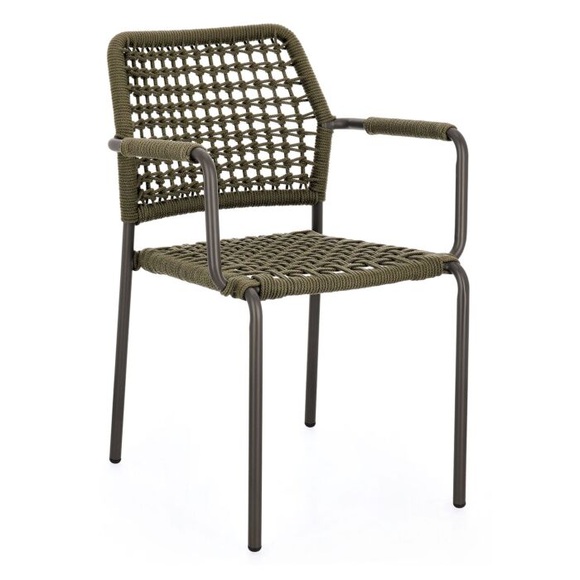 Stapelstuhl Rajada 2er Set, taupe