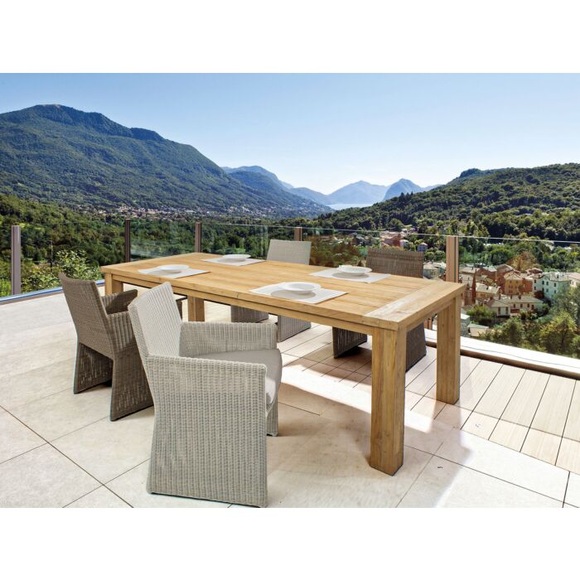 Garten Holztisch Bounty Teak Recycled 240x100