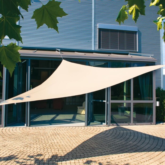 Sonnensegel Triangel 3.6m luftdurchlässig