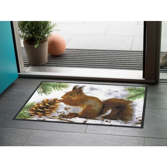 Türvorlage Eichhörnchen 50x75 cm