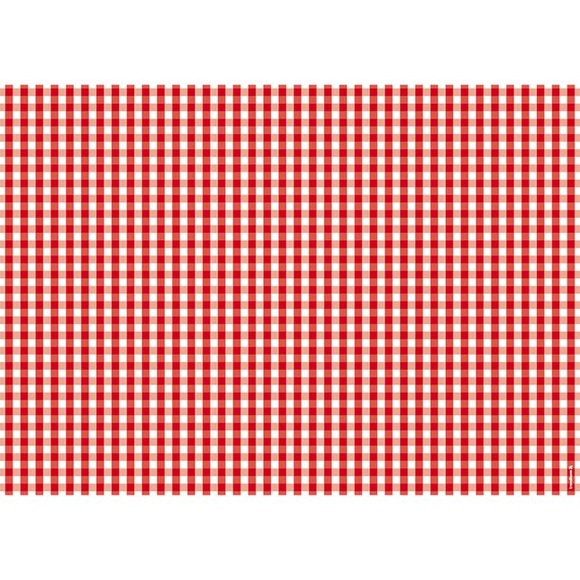 Papiertischset Vichy