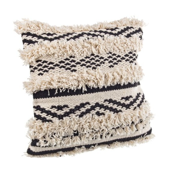 Zierkissen Yucatan beige/schwarz