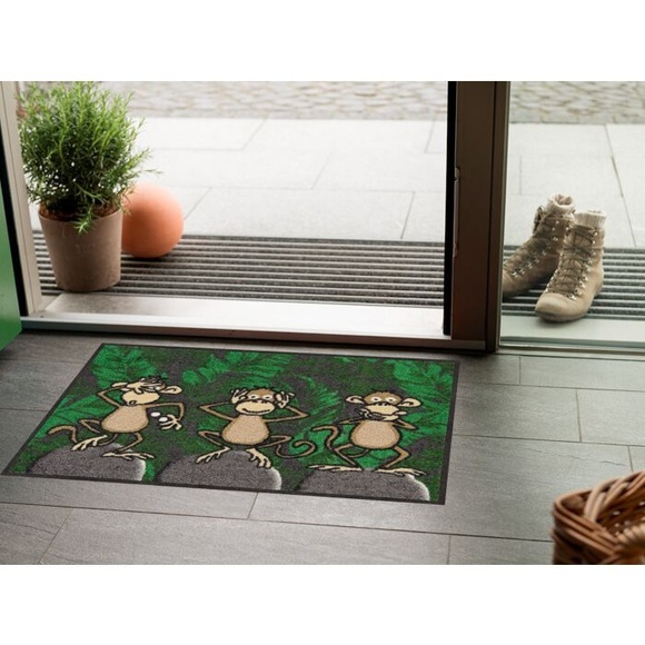 Türvorlage Three Monkeys 50x75 cm