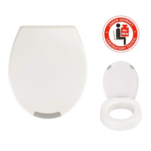 WENKO WC-Sitz »Secura«, aus Duroplast