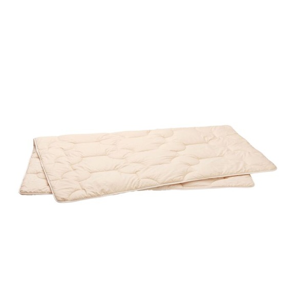 Duvet gefüllt mit reiner Schurwolle, beige, 160x210 cm