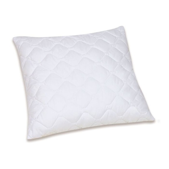 fan Kissen Tencel, weiss