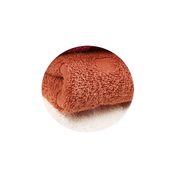 Frottierwäsche mit schöner Reliefeinwebung, cognac, 50x100 cm