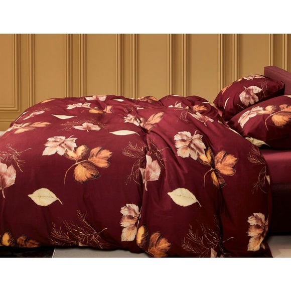 ESSENZA Bettwäsche Elin wine red
