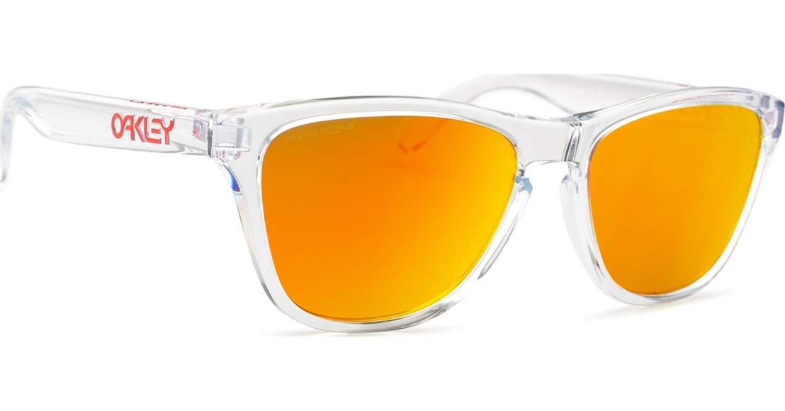 Oakley Frogskins XS Sonnenbrille Jugend polished clear/prizm ruby 2020 Sonnenbrillen