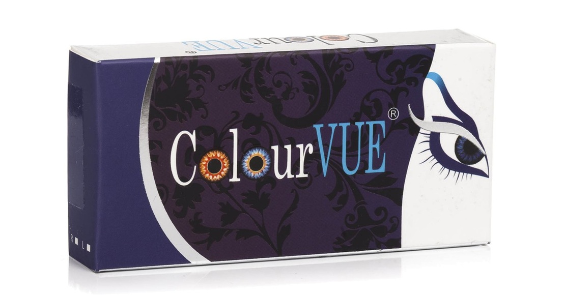 ColourVUE Crazy Lens mit Stärke, 2er Pack