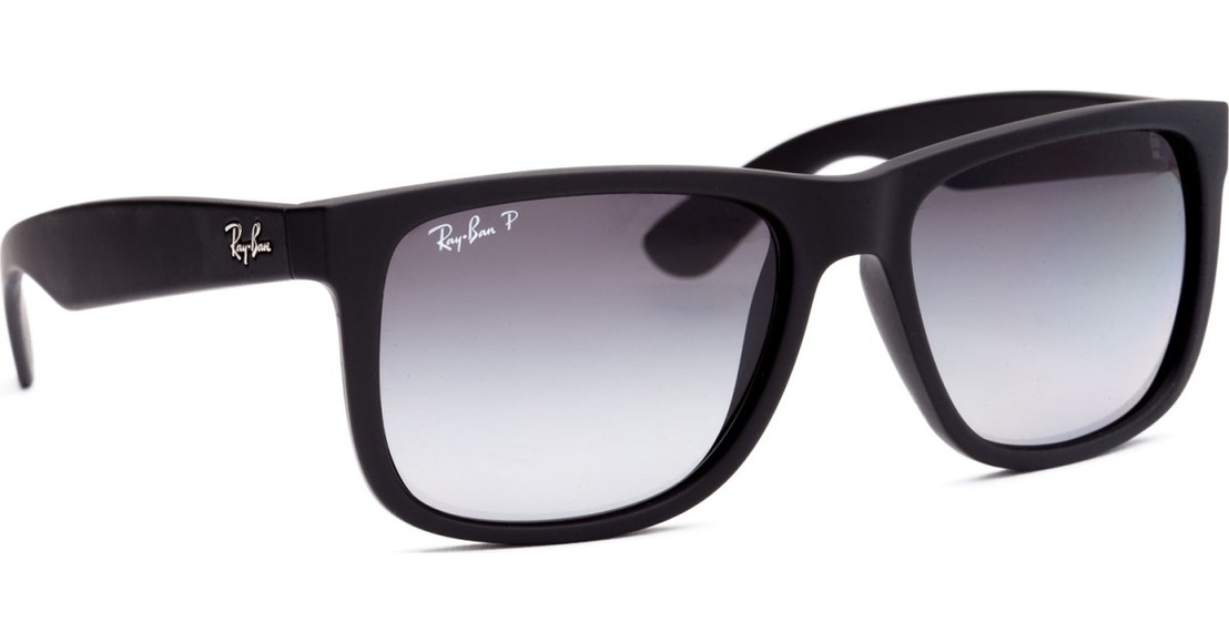 Ray-Ban RB 4165 Justin Rubber Black Polarized 622/T3