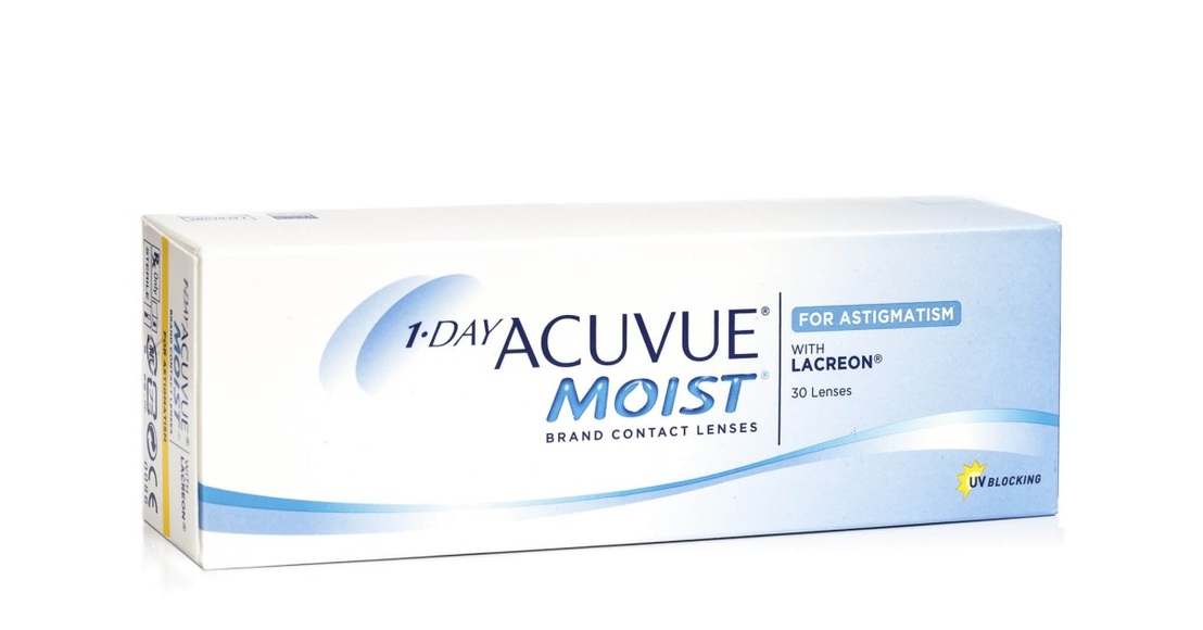 1-DAY Acuvue Moist for Astigmatism, 30er Pack