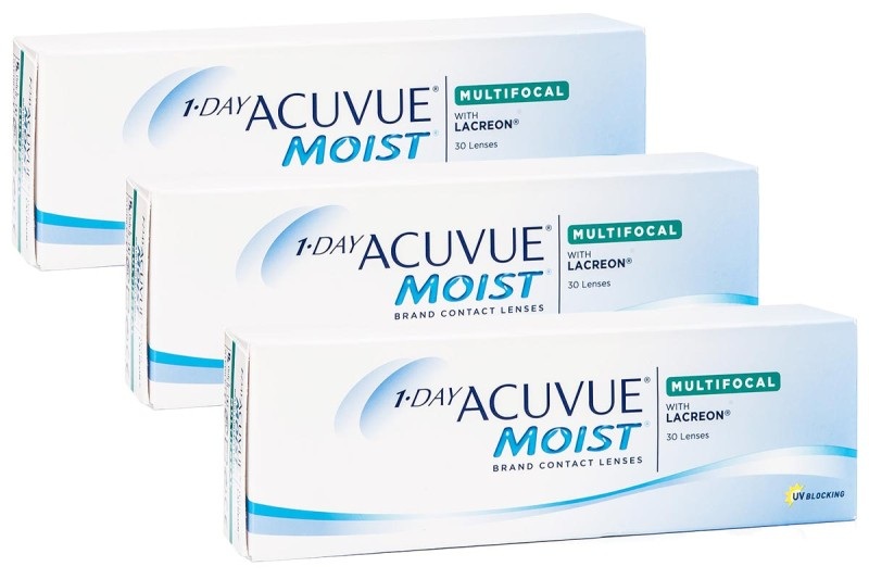 1-DAY Acuvue Moist Multifocal, 90er Pack