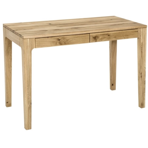 home24 Schreibtisch Marsens I Massivholz