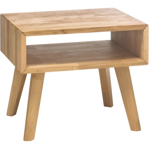 Hasena - Nachttisch SIMONA - Holz - buche - 50/41/42 cm