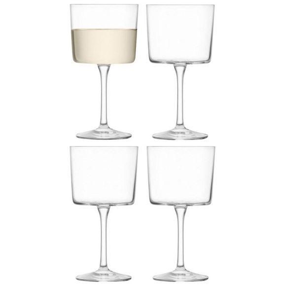 4er Set Gio Weingläser 250ml Klar