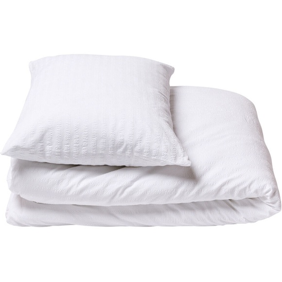 Journey Living - Kissenanzug KEMERI - weiss - Biobaumwolle - 65x100