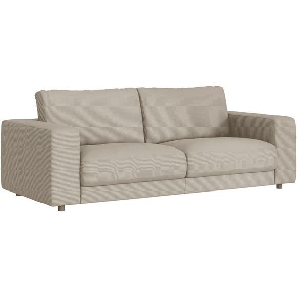 Sofa Ava Braun Stoff B 230 T 107 cm