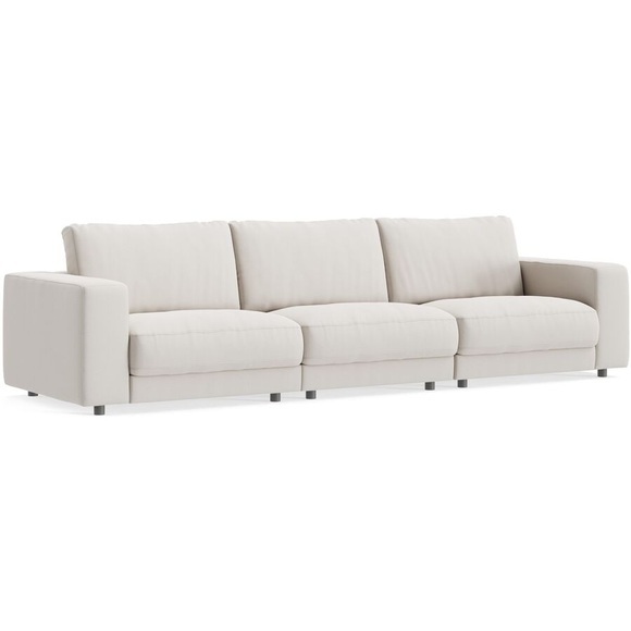 Sofa Ava Grau Stoff B 320 T 107 cm