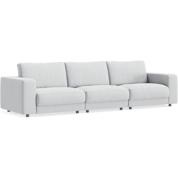 Sofa Ava Grau Stoff B 320 T 107 cm