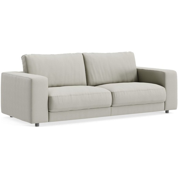 Sofa Ava Grau Stoff B 230 T 107 cm