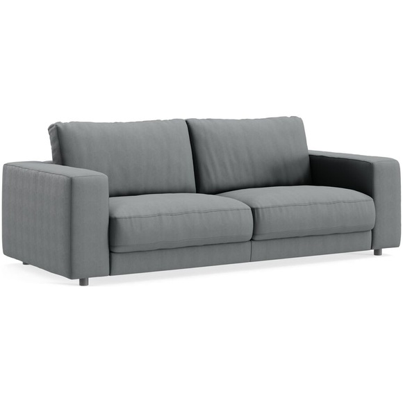 Sofa Ava Grau Stoff B 230 T 107 cm