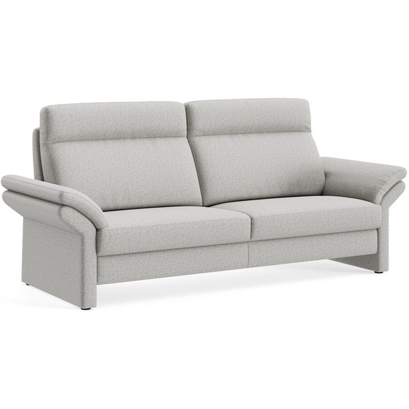 Sofa Albula Grau Stoff 222 cm 89 cm