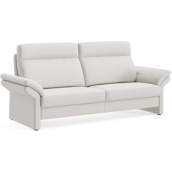 Sofa Albula Grau Stoff 222 cm 89 cm