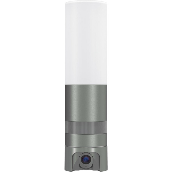 Steinel 13,5-W-LED-Wand-/Kameraleuchte L 620 CAM, Full-HD Kamera (1080p), App-Zugriff