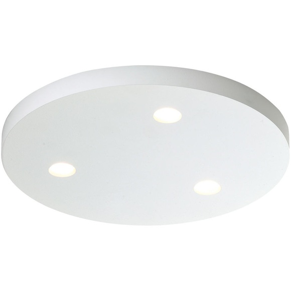Bopp Close LED-Deckenlampe 3-flammig rund weiß