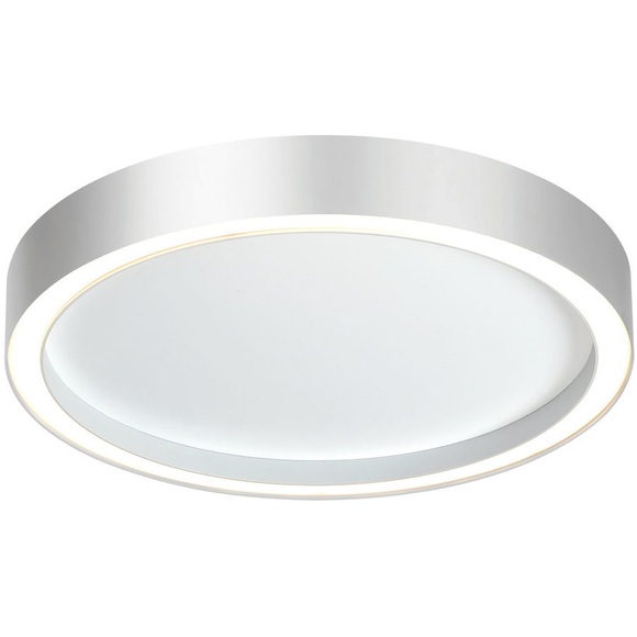 Bopp Aura LED-Deckenlampe Ø 40cm weiß/aluminium
