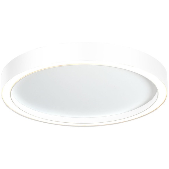 Bopp Aura LED-Deckenleuchte Ø 30cm weiß/weiß