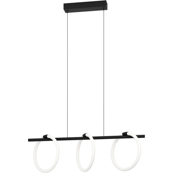 LED-Hängeleuchte Caranacoa, dreiflammig