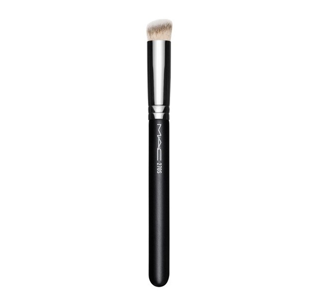 MAC Mini SRounded Slant Brush Make-up Pinsel