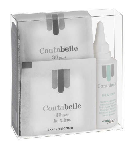 ContaBelle ´´lid&lens´´ Comfort-System 50ml+Pads