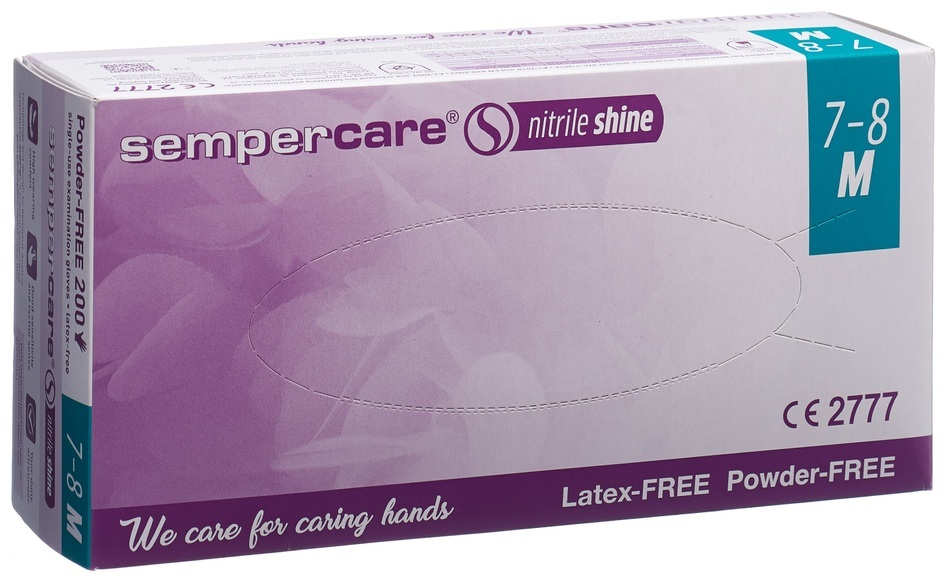 Sempercare Nitril Shine M unsteril ungepudert (200 Stück)