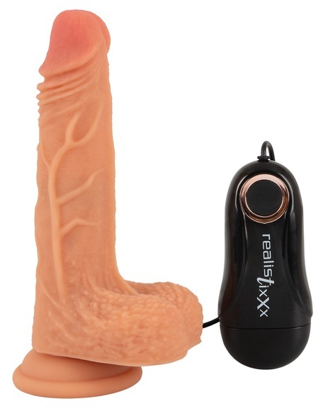 Vibrator „Liquid Silicone“, mit Saugfuß