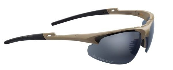Swisseye Tactical - Brille Apache rubber brown