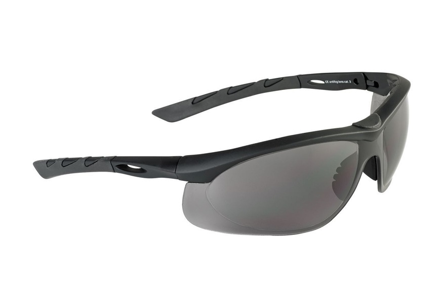 Swisseye Tactical - Brille Lancer rubber black (smoke)