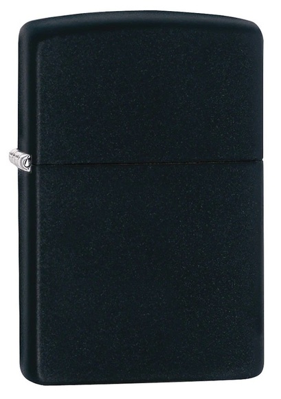 Zippo Feuerzeug - Black Matte (schwarz matt)