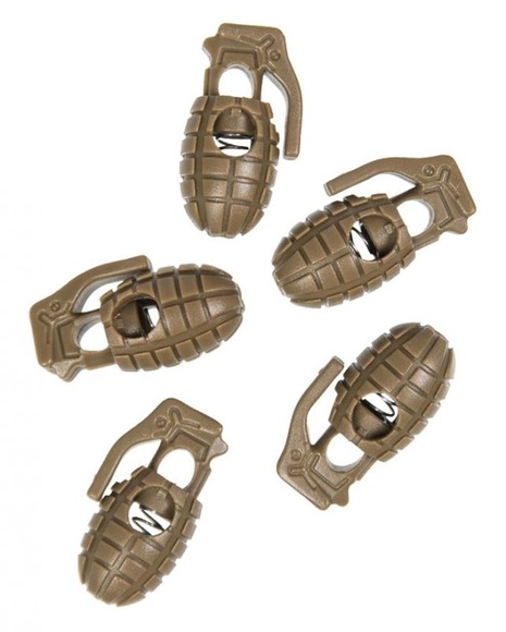 Kordelstopper Handgranate - coyote