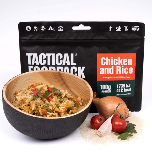 Tactical Foodpack - Chicken and Rice (Reisgericht mit Hähnchen)