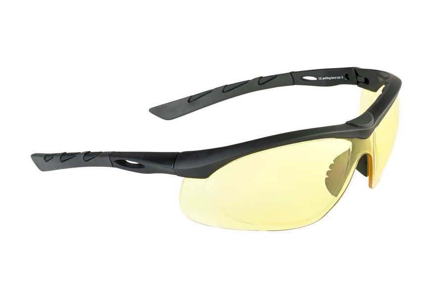 Swisseye Tactical - Brille Lancer rubber black (yellow)