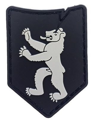 Klettabzeichen Appenzell Innerrhoden Tactical - black
