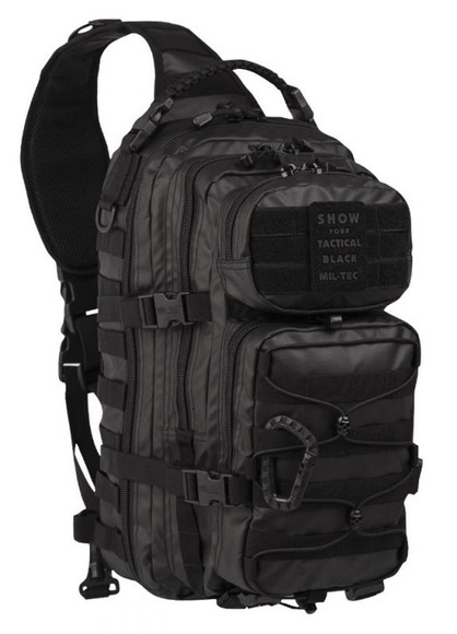 One Strap Assault Umhängetasche Tactical large - schwarz